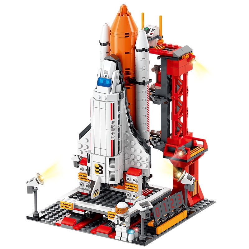 Lego Blocos De Montar Foguete Aviação Educacionais Para Crianças/Brinquedo/Presente De Aniversário