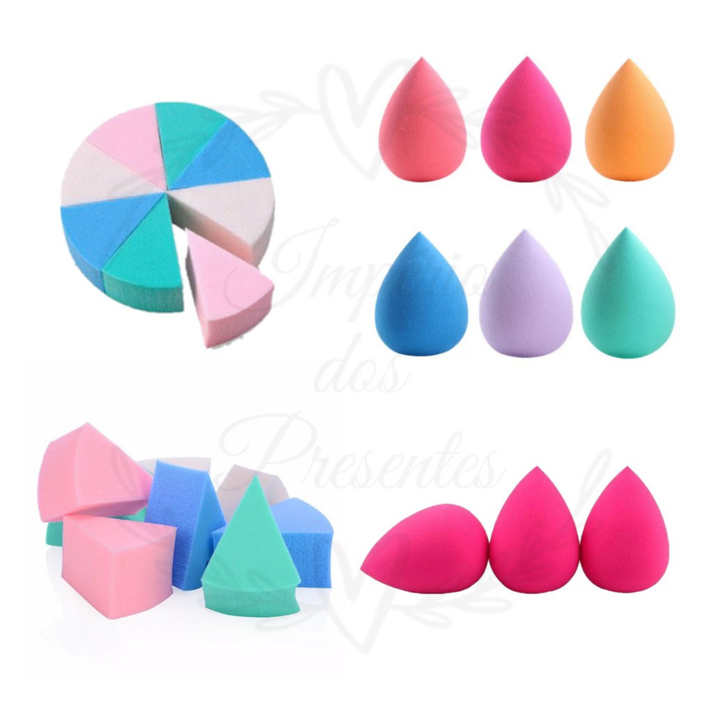 Esponja de Maquiagem Gota Esponja Queijo Unidade Promoção | Shopee Brasil