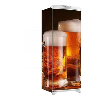 Adesivo Geladeira Envelopamento Total Cerveja Na Jarra