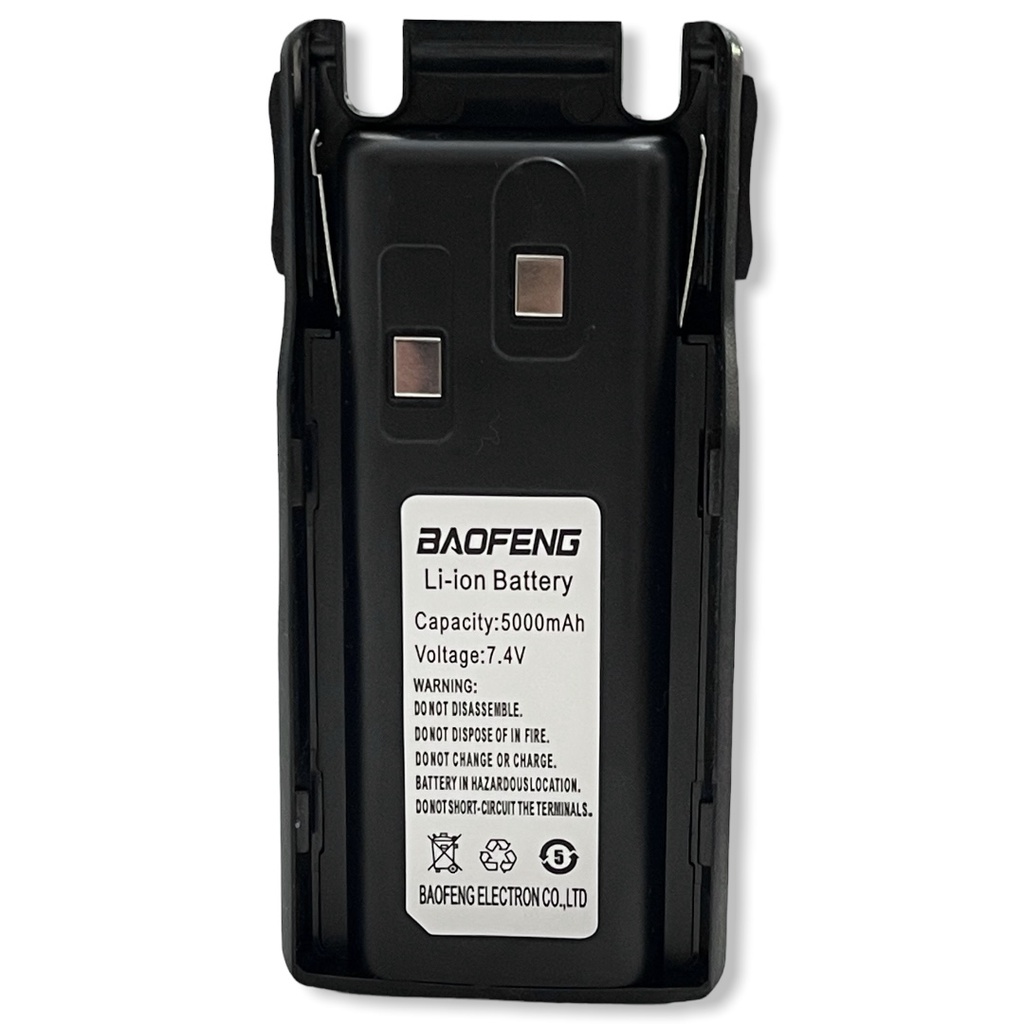 Bateria Rádio Comunicador Baofeng Uv-5r Uv-6r Uv-82 Uv-9r 2800mAh - 5000mAh Original Rápido Envio