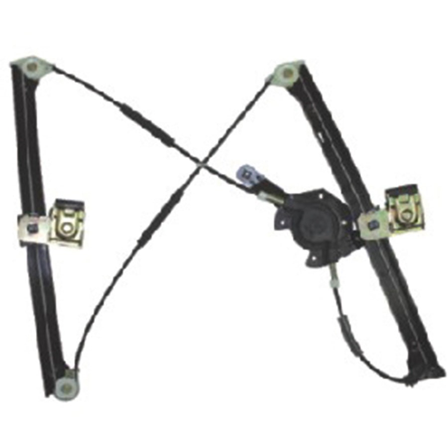MAQUINA DE VIDRO 4 PORTAS DIANTEIRA ELETRICA SEM MOTOR FIXACAO MABUCHI INVERTIDO GOL GII/III/IV PARATI 4 PORTAS SAVEIRO GII/III/IV 1997/ ZINNI E GUELL LADO DIREITO