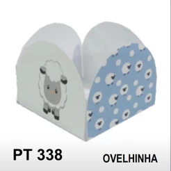 50 Formninhas Para Doce Festa Ovelhinha Menino Pt338 (Jango)
