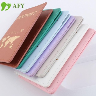 ALLFORYOU Capa/Porta Passaporte Multifuncional Em Couro PU Para Viagem/Casamento