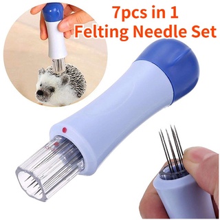 Kit De Agulhas De Feltro Com Trevo 7 Pçs/DIY/Ferramenta De Costura Para Artesanato
