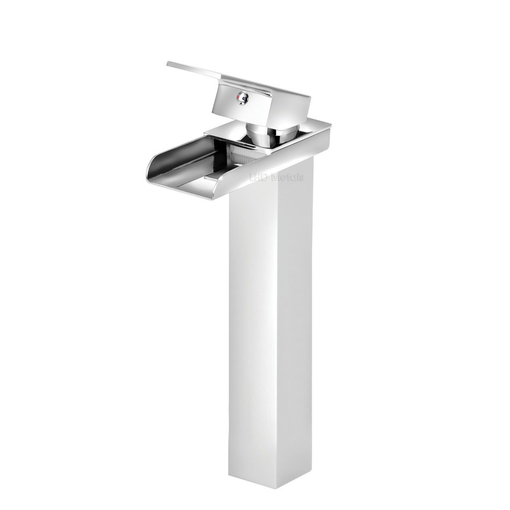 Torneira Banheiro Monocomando Cascata Alta Calha Metalica — imagem 2 de 2
