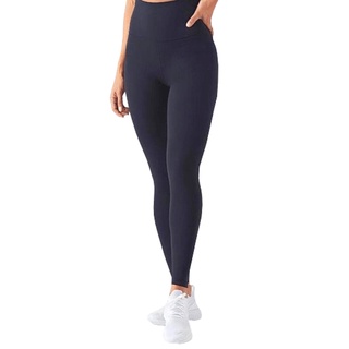 Calça Legging Feminina Fitness Academia Básica Levanta Bumbum Cintura Alta Roupas Femininas