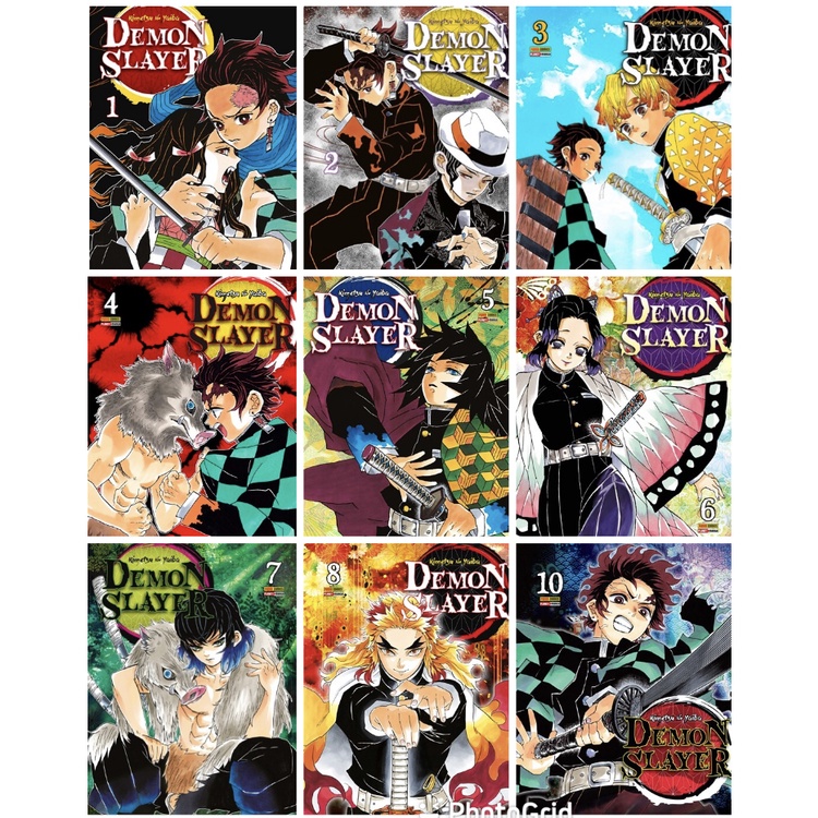 Mangá Demon Slayer vol.1 ao vol.23 (Novo - Lacrado)