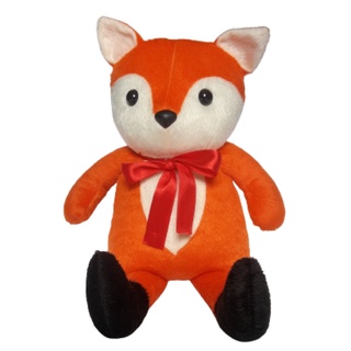 Raposa Raposinha Laranja Brinquedo Ursinho De Pelucia