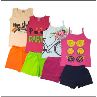 Kit 6 Peças / Roupa Infantil Menina, Roupa para Menina, Roupa para ...