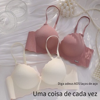 Sutiã Com Bojo Push-Up Sem Aro Peça Íntima Feminina