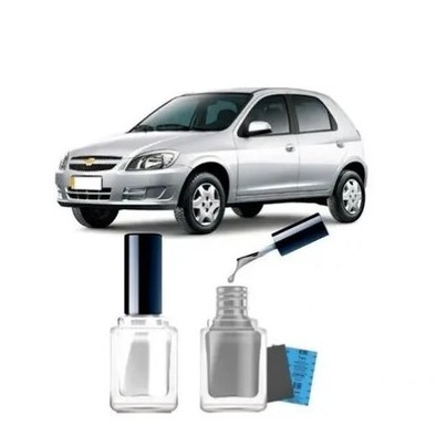 Tinta Tira Risco Automóvel  - Prata Switchblade  -   Celta 2004 A 2016