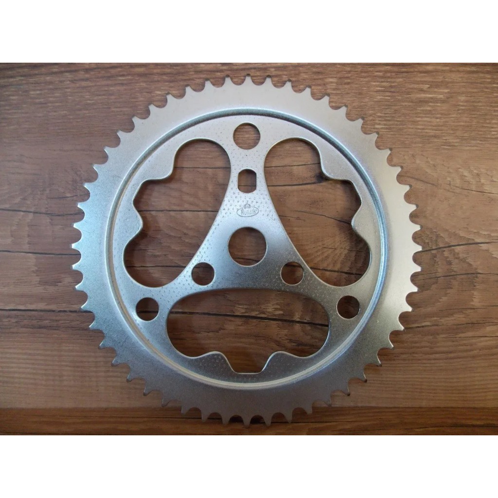 Coroa engrenagem original antiga para bicicleta monark monareta 52 dentes / MODELO 1 - novo de estoque antigo