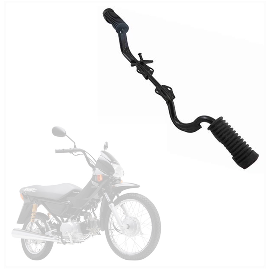Estribo Pedal Apoio Com Borracha - Honda Pop 100 Biz 100 110
