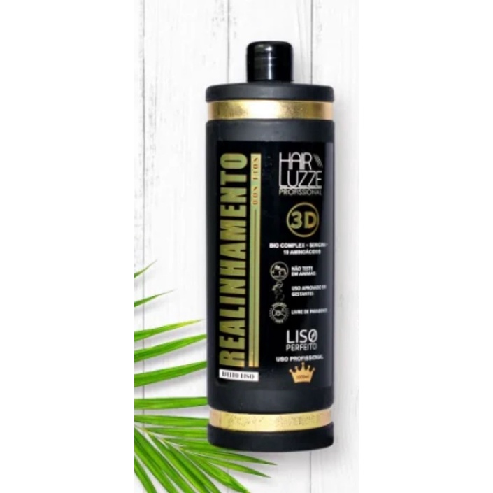 Realinhamento dos Fios 3D 1 litro Hair Luzze | Shopee Brasil