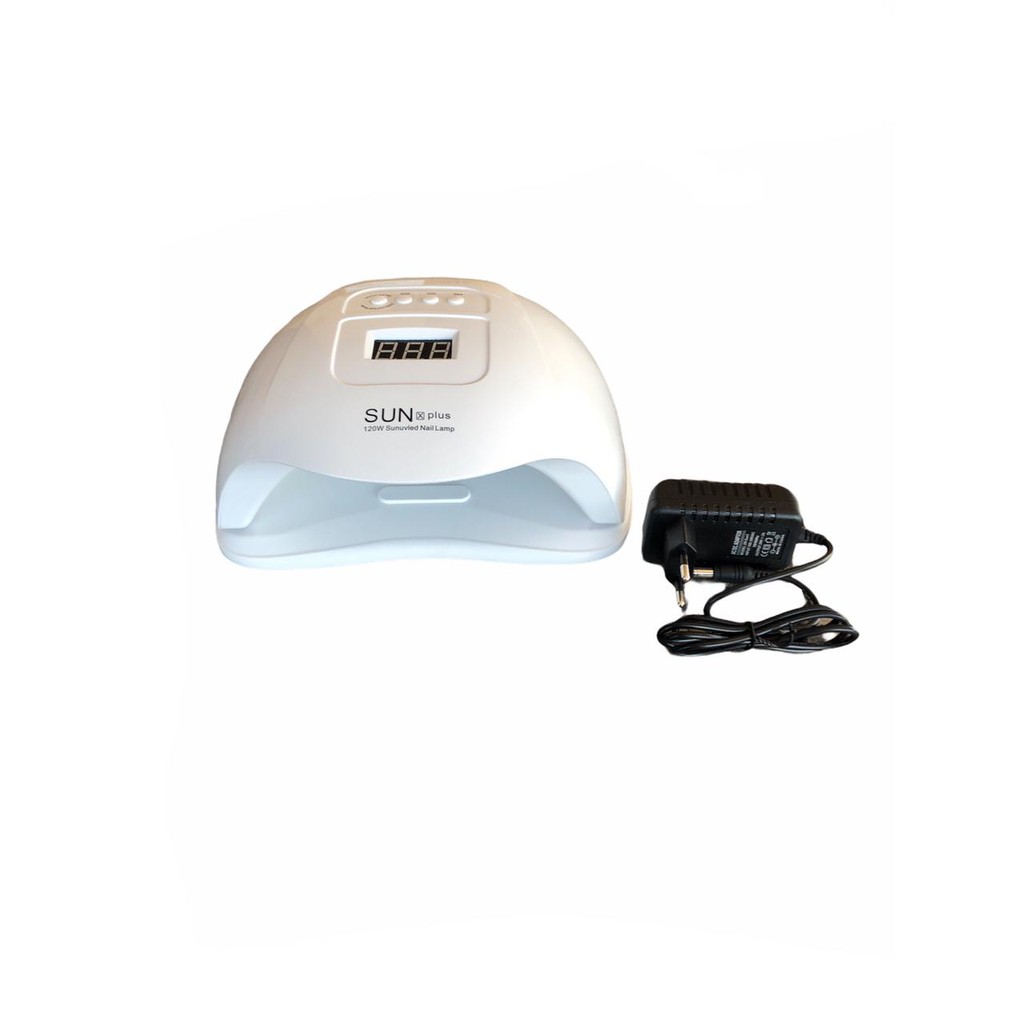 Cabine Sun X Plus Led Uv 120w Hibrida Acrigel Unha Gel Biv.