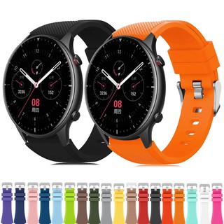 22mm Correia De Silicone De Substituição Para O Pulso Huami Amazfit GTR 4 / 3 Pro / GTR 2 / Pace / GTR 47mm / GTR 2e / Stratos