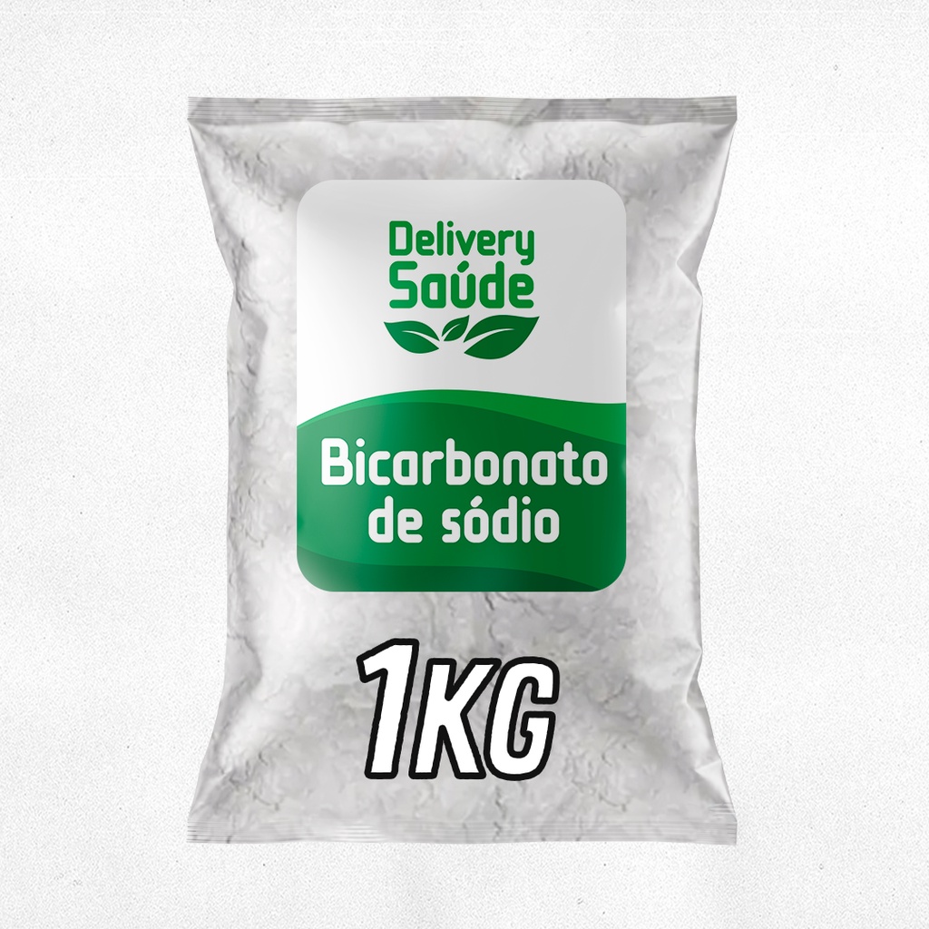 BICARBONATO DE SÓDIO 100% PURO 1KG