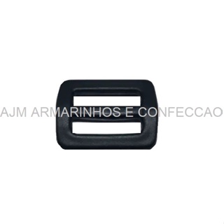 5 reguladores/passador de 20mm plástico cor preto para alça de 2 cm em Oferta na Shopee