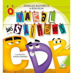 Livro - O varal das sílabas - B, C e D