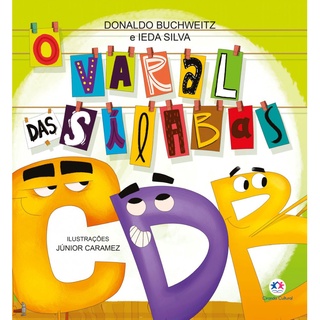 Livro - O varal das sílabas - B, C e D