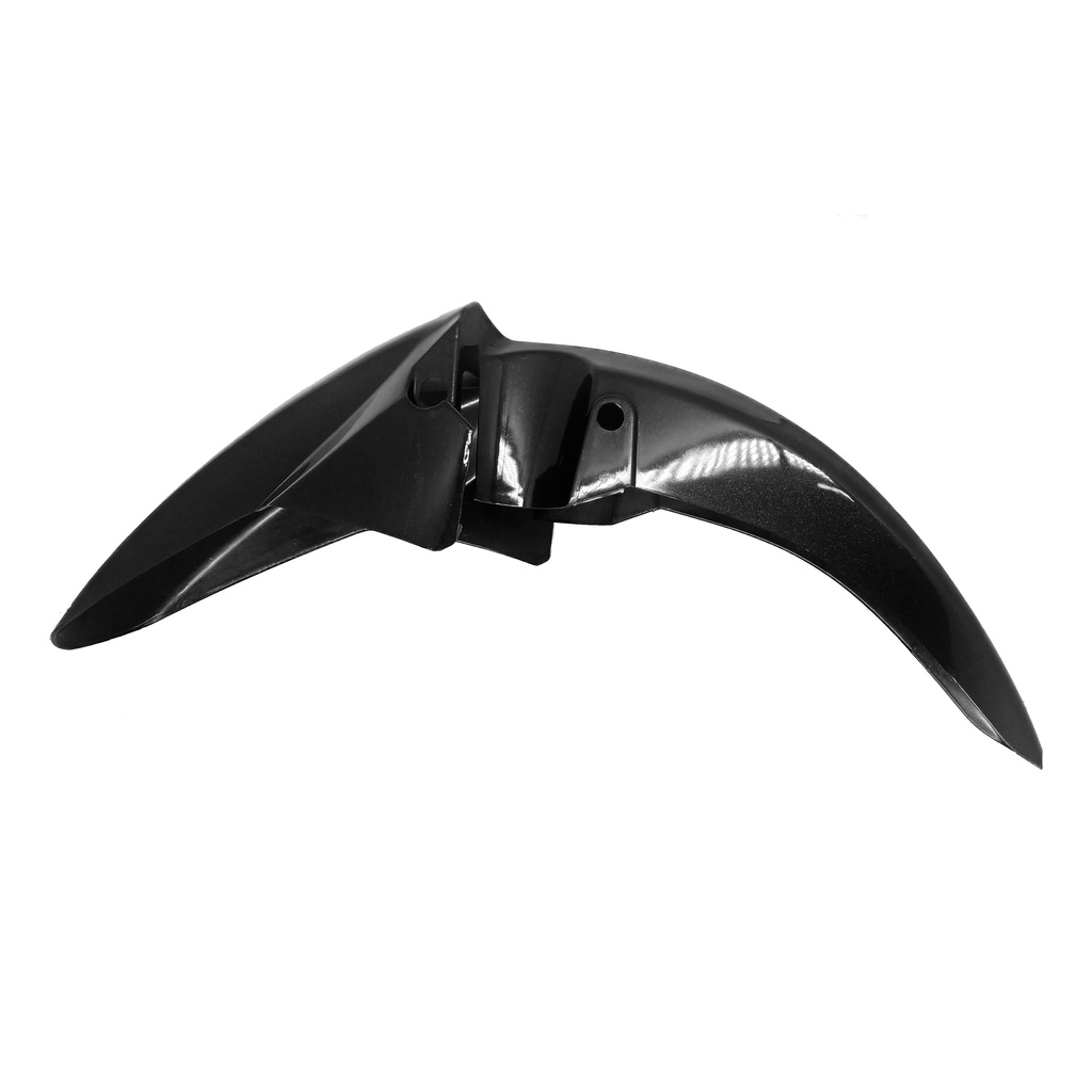 Paralama Honda CG 125 150 160 Fan Titan Start 2014 a 2022 Preto Branco Azul Vermelho Preto Injetado Perolado — imagem 2 de 2