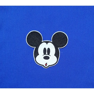 Patch Mickey Mouse Bordado - 8cm x 9cm - com termocolante em Oferta na Shopee