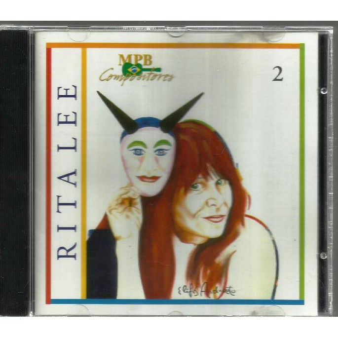 1265 Mcd- Cd Original 1997- MPB Compositores- Nº. 02- Rita Lee- Musica Popular Brasileira