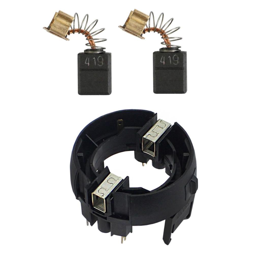 Porta Escova e Escovas P/ Furadeira Makita HP2070
