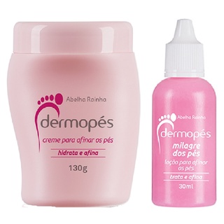 Dermopés Hidrata E Afina + Milagre Dos Pés Abelha Rainha em Oferta na Shopee