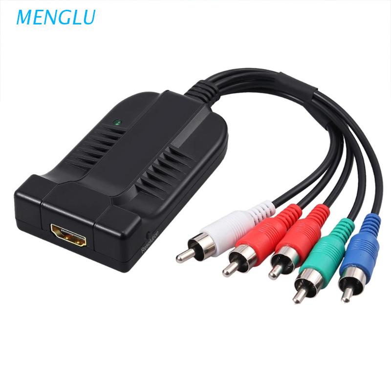 MENG HDMI to YPbPr Converter for TVBOX VHS VCR DVD Recorders Support 720P/1080P Shopee Brasil