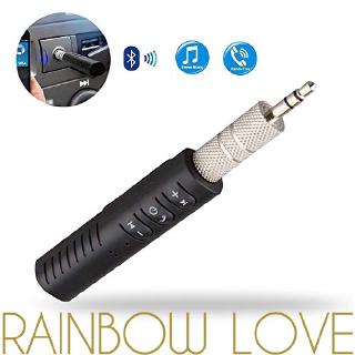 Receptor de Áudio Bluetooth AUX/Mãos Livres/Portátil/Adaptador/Estéreo para Música para Carro/3,5 mm