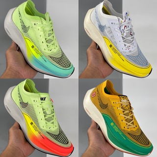 ZoomX Vaporfly NEXT % 2 Homens Maratona Feminina Corrida Verde Sapatos Esportivos Ao Ar Livre Tamanho 36-45