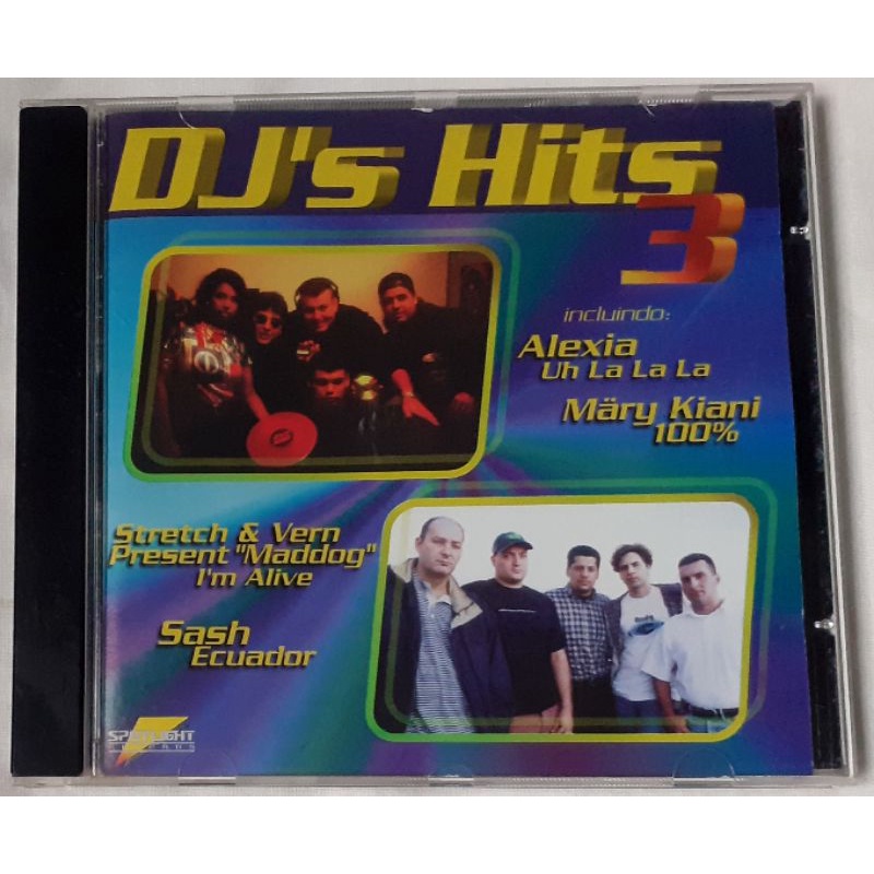 CD Dj's Hits 3 spotlight records original usado - flash house dance