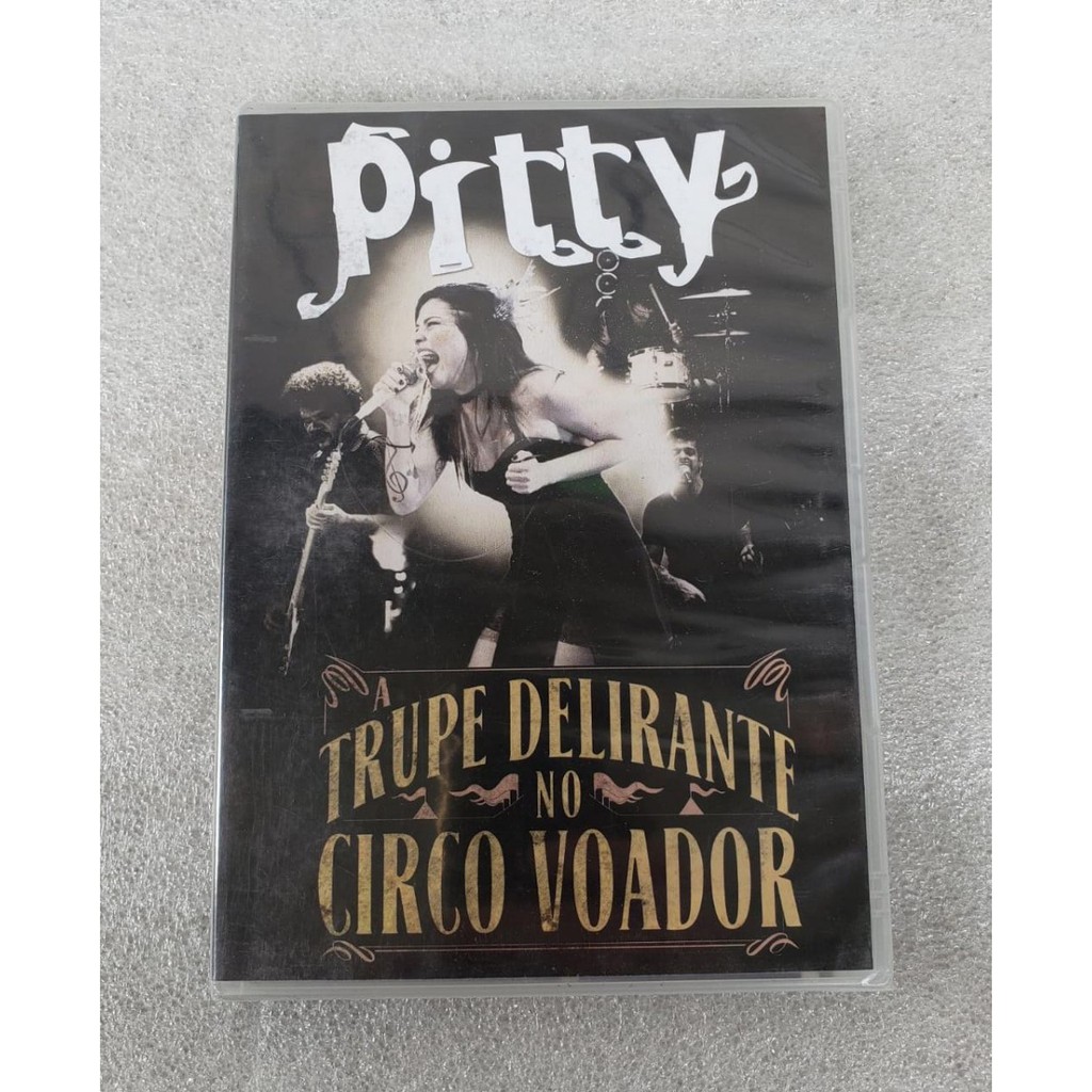 DVD Pitty A Trupe Delirante No Circo Voador (Original Lacrado) Shopee Brasil