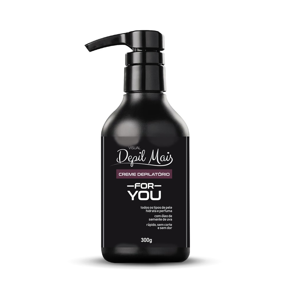 Creme Corporal Depilatório 300g Visual Depil Mais