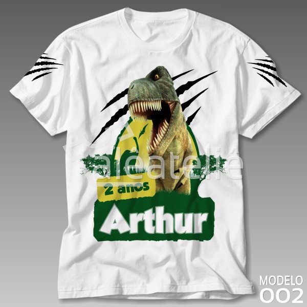 Counterpart clarity Gymnast Camiseta Jurassic Park Parque dos Dinossauros Infantil Adulto Personalizada  | Shopee Brasil