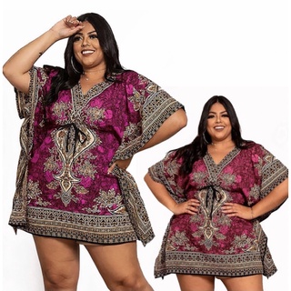 vestido e bata kaftan indiana.