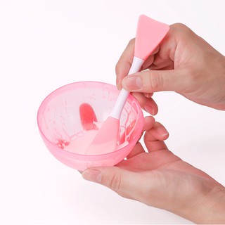 pincel de silicone para aplicação de máscara facial pincel macio para cosméticos maquiagem