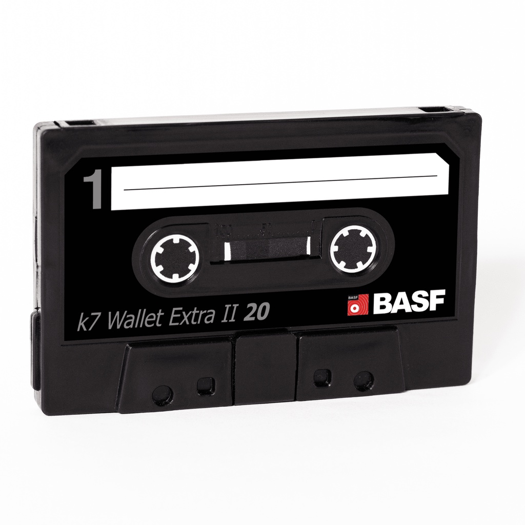 Carteira K7 - Basf - Carnaúba Estúdio