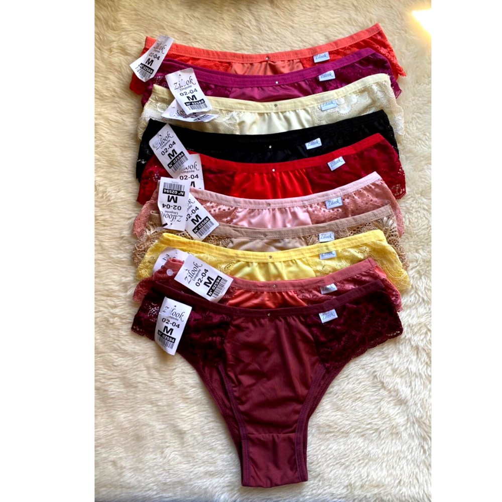 Kit Com 5 Calcinha Tanga Microfibra em Oferta na Shopee
