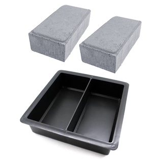 Forma Piso Bloquete Para Calçamento Dupla 20x10x4 Kit 10 Formas