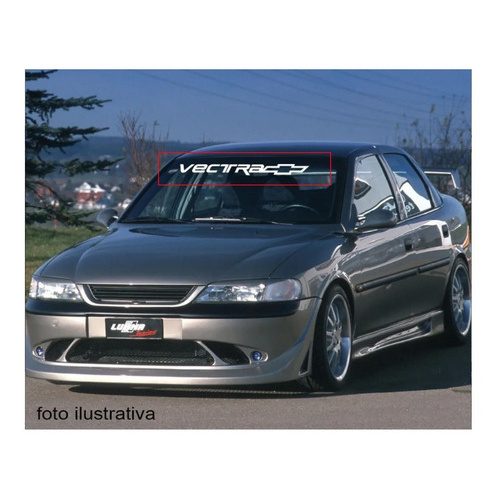 Faixa Para-brisa Vectra G1 G2 G3 Adesivo Chevrolet Acessório