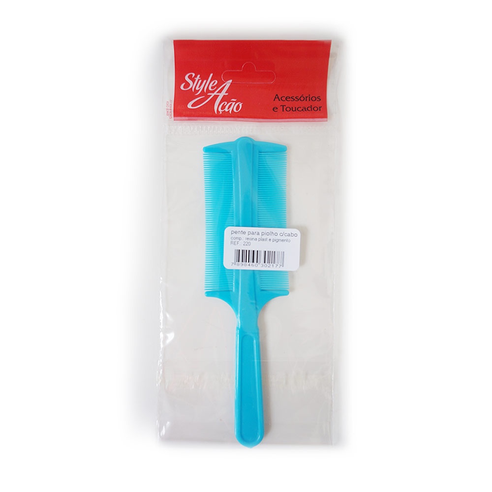 Style e Acao Pente para Piolho com Cabo. em Oferta na Shopee