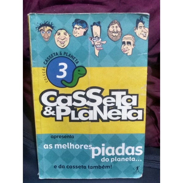 livro de piadas casseta & planeta vol 3