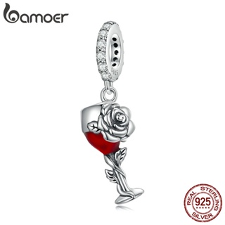 Bamoer Esferas De Prata 925/Pingentes De Taça De Vinho Para Pulseiras/Diy em Oferta na Shopee