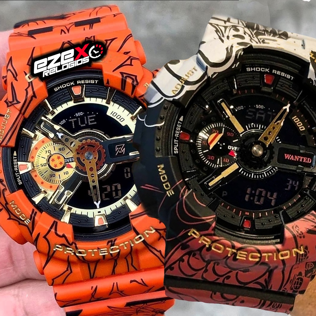 Relógio G-Shock GA-110JOP-1A4DR *Collab ONE PIECE