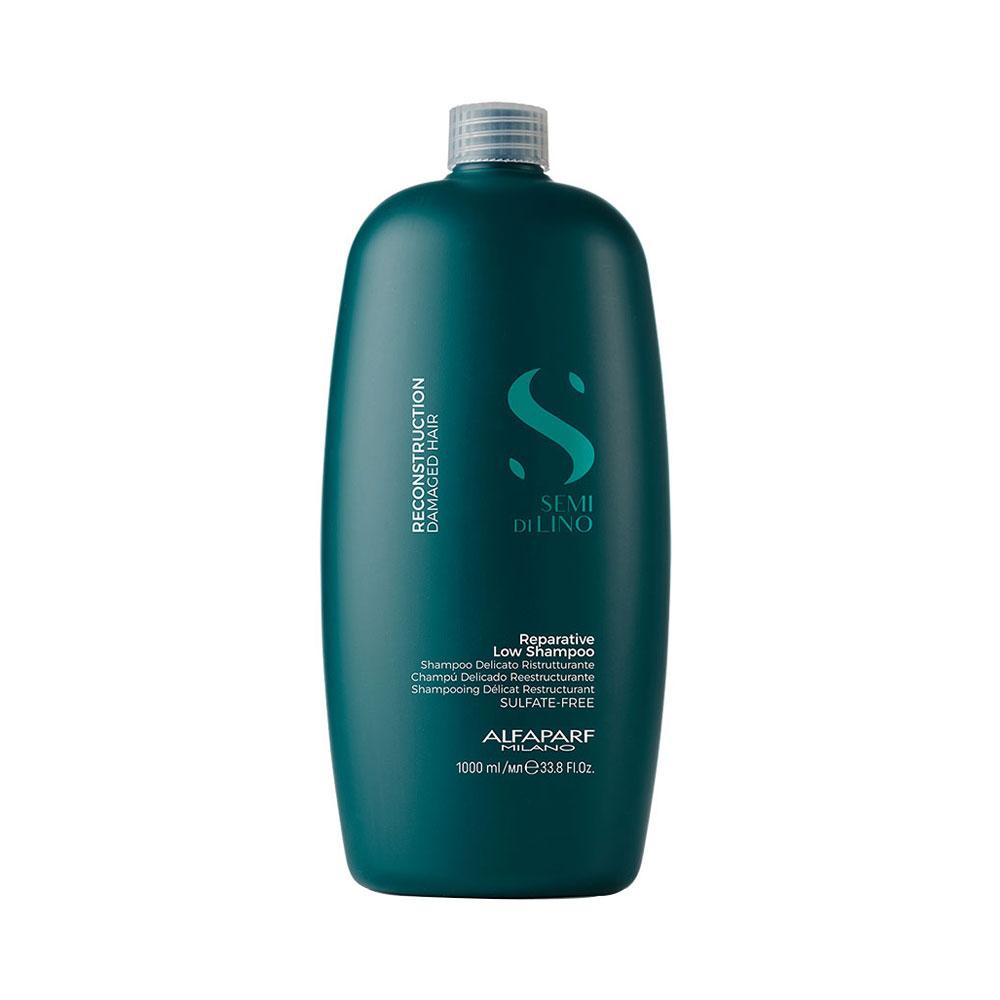 Alfaparf Semi Di Lino Reconstruction Reparative Shampoo 1000ml - Beauty