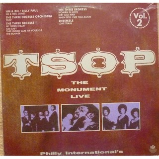 LP Vinil TSOP – The Monument Live Vol. 2 | Philly Soul | Disco & Soul Clássico 90s| Soul Disco