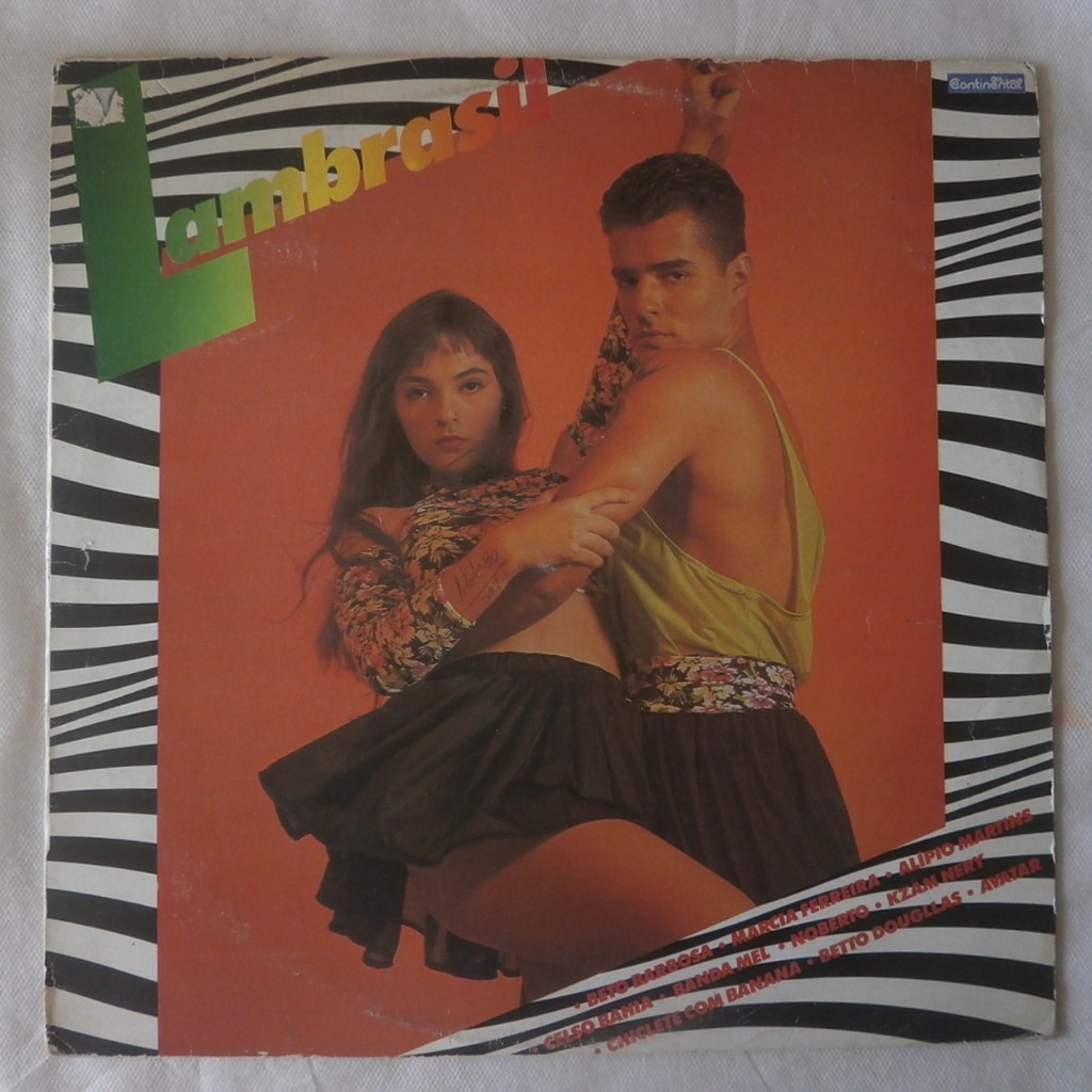 Lp Lambrasil, Disco De Vinil Lambada, 1994, Beto Barbosa