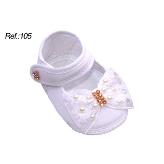Sapatinho Bebê Sapatilha Boneca para Bebê Primeiros Dias/Meses Calçados Infantil de Meninas Macio em Oferta na Shopee